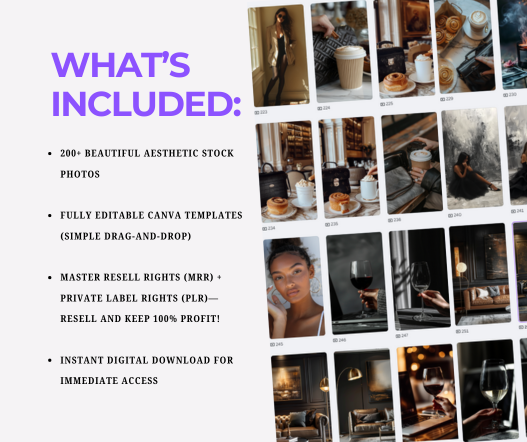 Complete Aesthetic Stock Photos Bundle